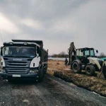 Аренда экскаватора-погрузчика terex860