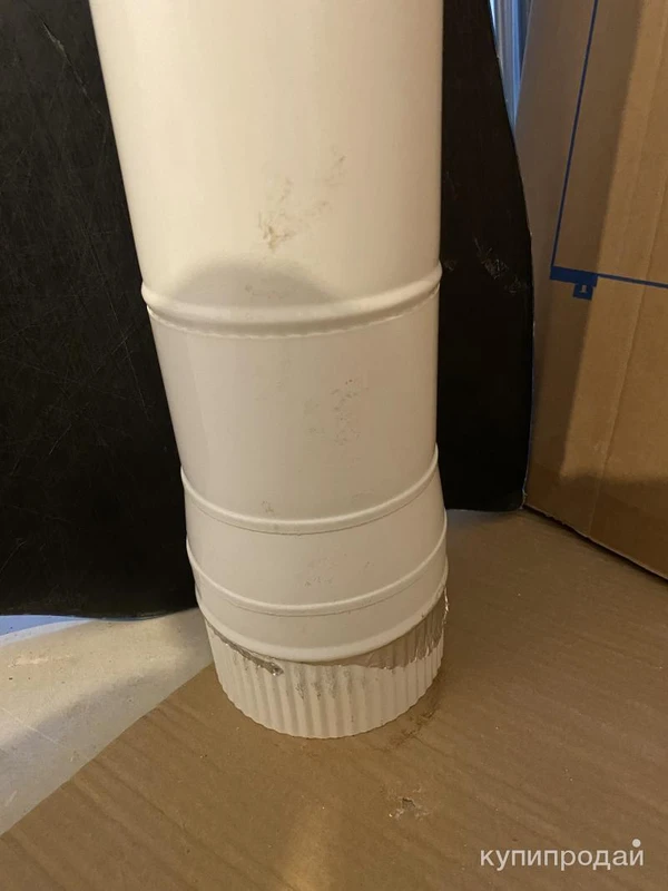 Фото Труба эмалированная для газовой колонки D120