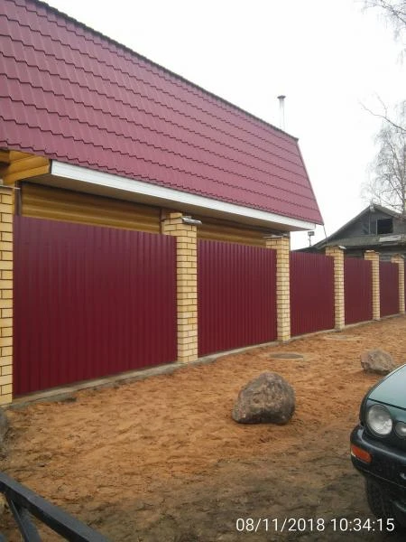 Фото Строительство домов, кладка кирпича, блоков ;заборы