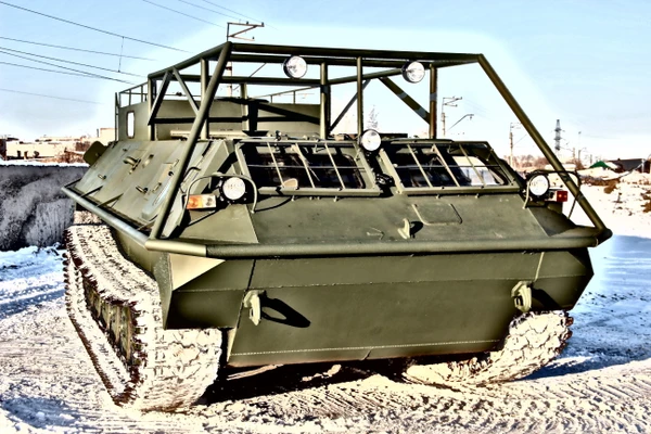 Фото МГТ55у снегоболотоход, аналог МТЛБу