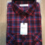 Фото №3 Новые тёплые мужские байковые рубашки