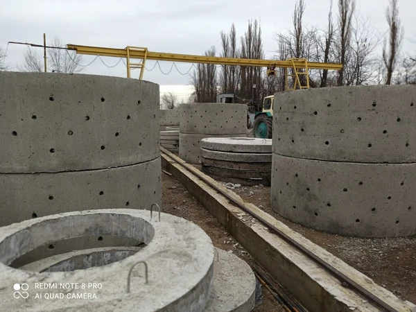 Фото Кольцо стеновое железобетонное КС 20.9 перфорированное