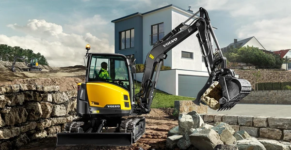 Фото Мини-экскаватор Volvo EC55B PRO