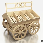 Фото №10 Витрина тележка для магазинов и ярмарок