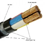 Фото №2 Кабель бронированный ВБШВ