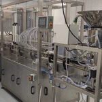 фото Линия розлива и упаковки молока (и молочных продуктов) в ПЭТ, стекло