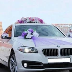 Аренда BMW 5 серия белая Свадьбы межгород трансфер