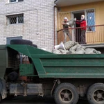 Фото №2 Вывоз мусора строительного.