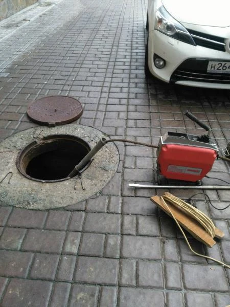 Фото Засор удаление.Чистка труб