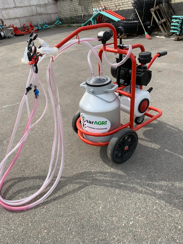 Фото Доильный аппарат для коз сухого типа SARM-015 20л Турция