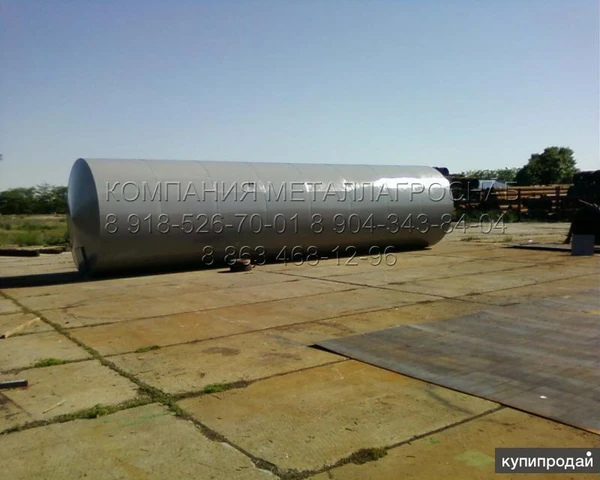 Фото Резервуар 100 м3 РСГН для воды, гсм, масла, удобрений, патоки