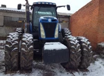 фото Трактор New Holland T8040 с посевным комплексом Flexi-Coil