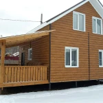 Бригада опытных строителей пристроит к дому пристройку, веранду, террасу