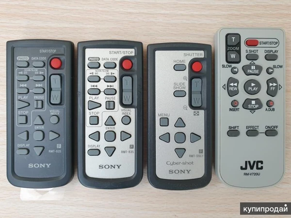 Фото Пульт для видеокамеры JVC и Sony. Новый.