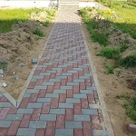 Фото №2 Укладка тротуарной плитки, брусчатки