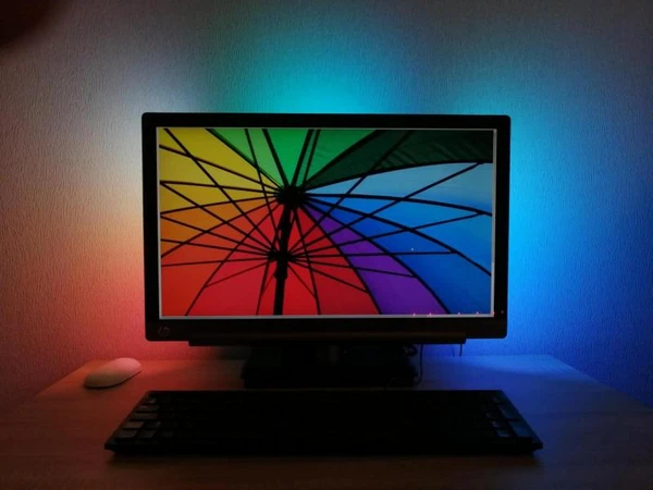 Фото RGВ подсветка для монитора (аналог Ambilight)