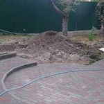 Укладка тротуарной плитки