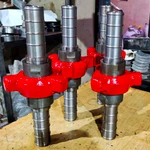 Фото №4 В наличии на складе - Быстроразъемные соединения БРС-2 резьба НКТ-60 АСК 2АУ.21.000-01 Гнездо конуса АУ.21.002 Гайка накидная 2АУ.21.003 БРС с ершами под шланг