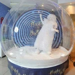 Интерактивная фотозона snow globe