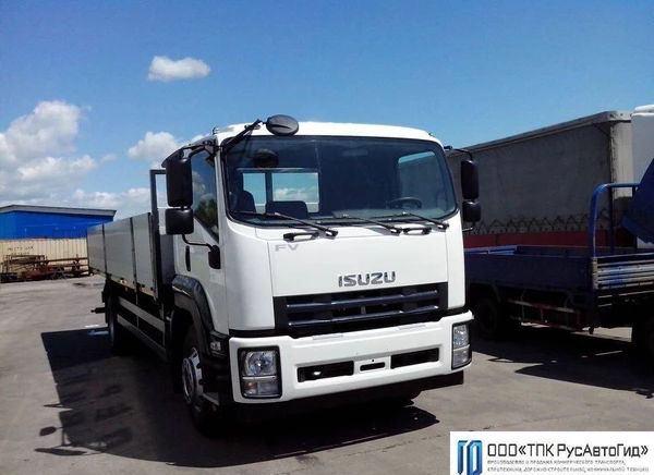 Фото ISUZU FVR34 с бортовой платформой