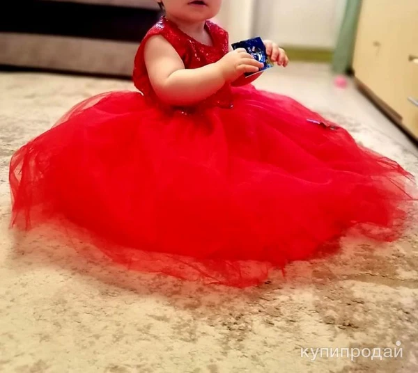 Фото Платье размер 80 -130. Одевалось один раз для фото, в идеальном состоянии