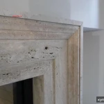 Фото №3 Каминный портал из армянского травертина