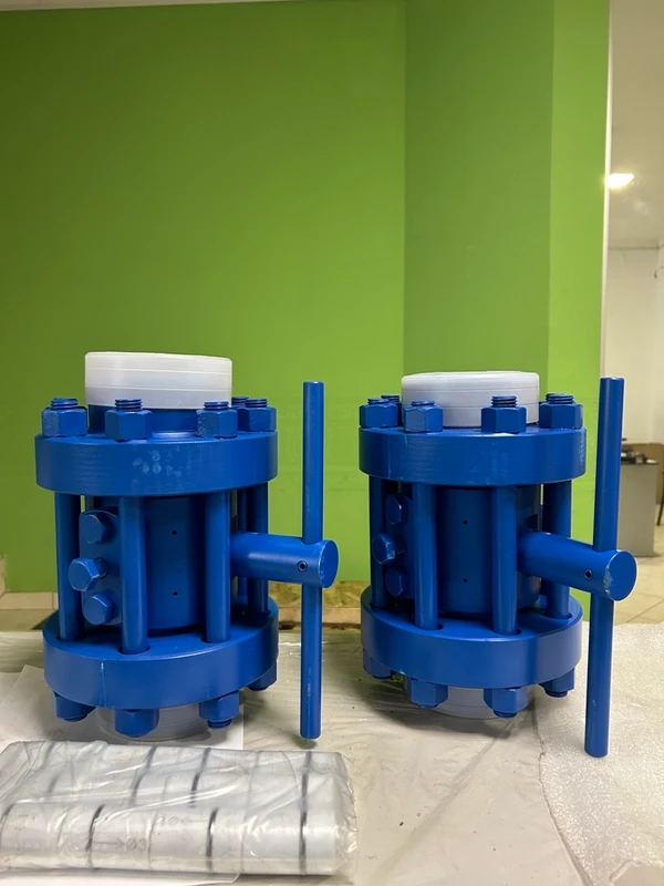 Фото Кран шаровой дроссельный КШД 80х21 (Ø 114)