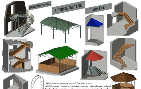 Фото Сборка монтаж металлоконструкций