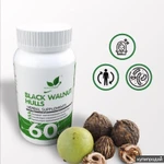 Фото №3 Скорлупа чёрного ореха, 500мг, Natural Supp, 60 капсул
