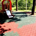 Фото №5 Тротуарная резиновая плитка, брусчатка, бордюры