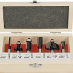 фото Фрезы по дереву для фасок в деревянном корпусе, 8 мм Набор 6 шт. FIT 36568