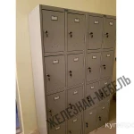 Фото №6 Шкаф металлический для сумок Практик Ls-24 8 ячеек