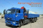 фото КамАЗ-65117 (бортовой) с манипулятором Palfinger PK 15500A