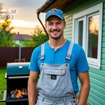 Фото №3 Одноэтажный каркасный дачный домик под ключ Каркас-58