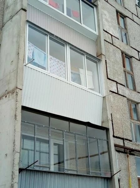 Фото Белоснежные балконы купе.