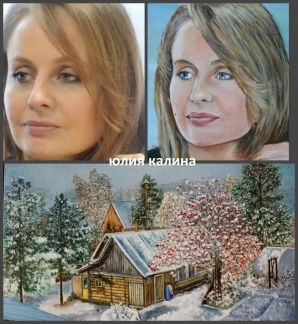 Фото Картины маслом, портреты на заказ
