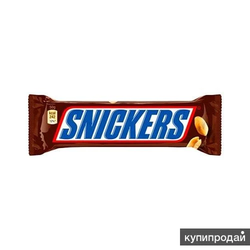 Фото Сникерс шоколадный батончик 50,5гр.