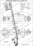 фото Гидроцилиндр стрелы Амкодор, ТО-18К, ЦГ-125.60х500.18-01