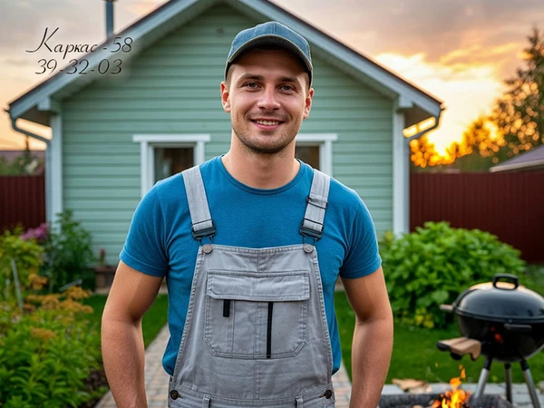 Фото Постройка дома на даче в Арбеково, дачные домики