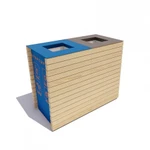 Фото №3 Урна уличная «ПЕРСПЕКТИВА»