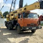 Фото №3 автокраны 25т, стрелы до 28м