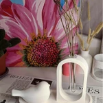 Фото №3 Вазы для сухоцветов из гипса ручной работы