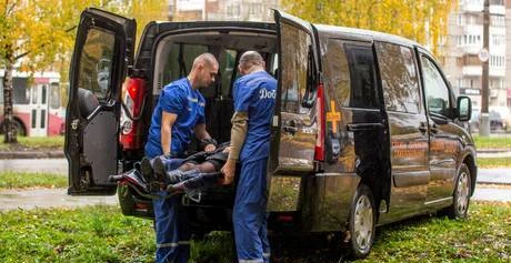 Фото Спуск Подъем Перевозка Лежачих Больных