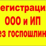 Регистрация ип ооо / Открыть ип ооо / Без госпошлины