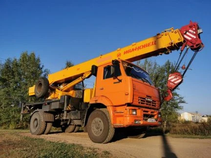 Фото  Аренда автокрана по городу и области