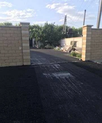 Фото Асфальтирование благоустройства