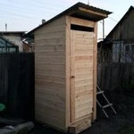 Фото №3 Сборка и установка деревянных туалетов