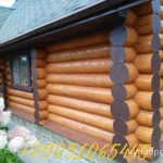 Фото №2 Шлифовка Конопатка Покраска-бруса сруба,домов,бань