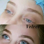 Ламинирование Velvet,Botox 3D,коррекция бровей