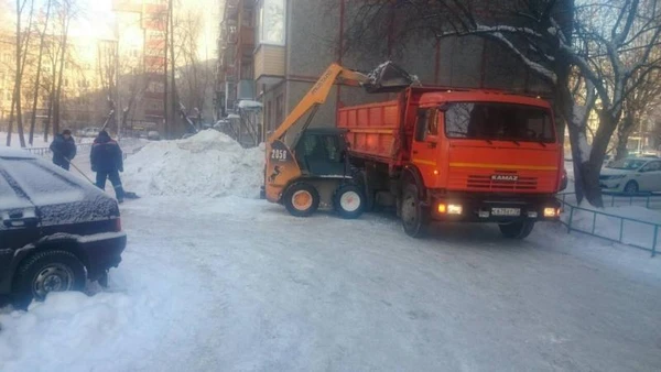 Фото Уборка и вывоз снега